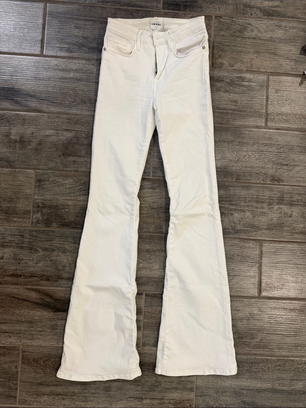 Frame White Flared Women’s Jeans size 1